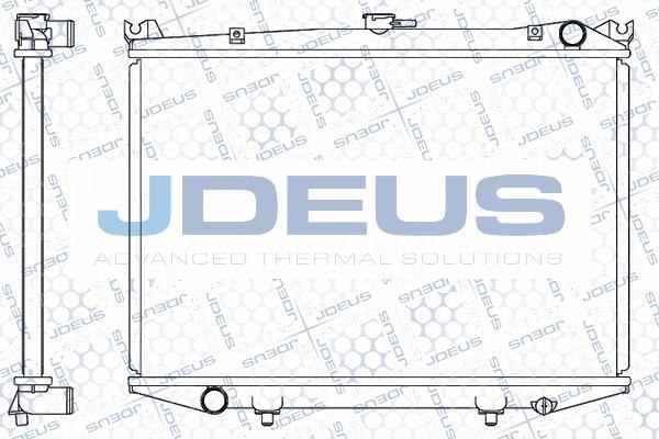 Jdeus M-0190160 - Radiator, engine cooling autospares.lv