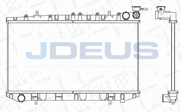 Jdeus M-019010A - Radiator, engine cooling autospares.lv