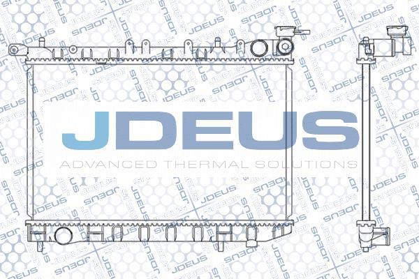 Jdeus M-0190310 - Radiator, engine cooling autospares.lv