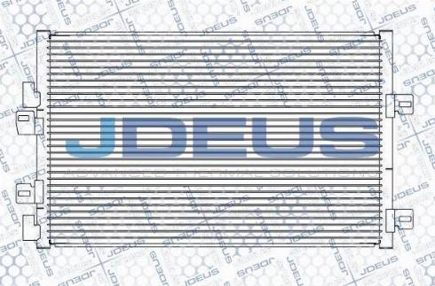 Jdeus M-0140220 - Radiator, engine cooling autospares.lv