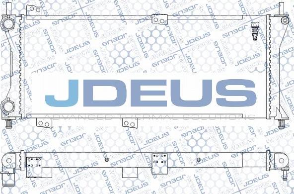 Jdeus M-0110880 - Radiator, engine cooling autospares.lv