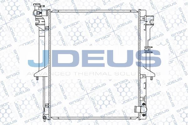 Jdeus M-0180450 - Radiator, engine cooling autospares.lv