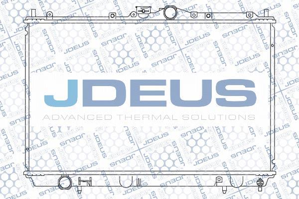 Jdeus M-0180181 - Radiator, engine cooling autospares.lv