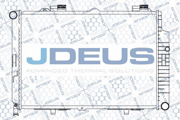 Jdeus M-0170620 - Radiator, engine cooling autospares.lv