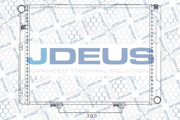 Jdeus M-0170210 - Radiator, engine cooling autospares.lv