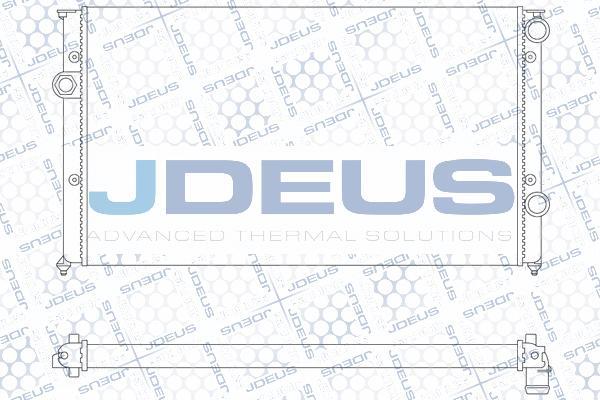 Jdeus M-0300441 - Radiator, engine cooling autospares.lv