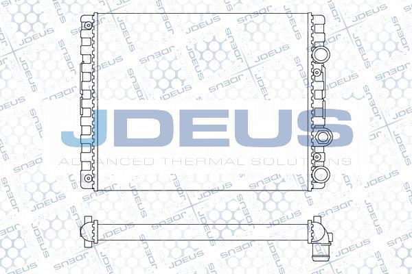 Jdeus M-0300400 - Radiator, engine cooling autospares.lv