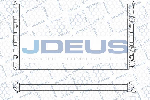 Jdeus M-0250040 - Radiator, engine cooling autospares.lv