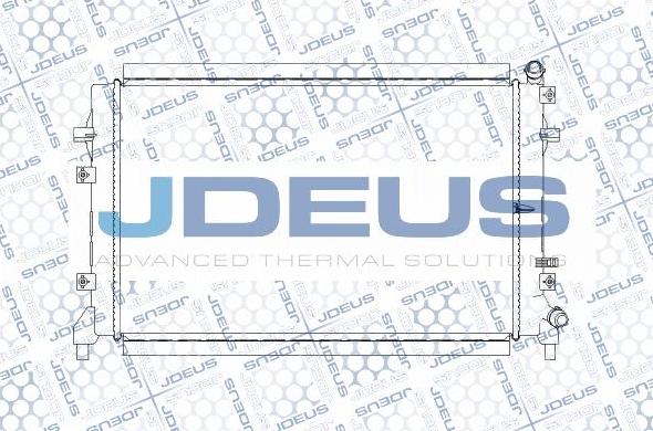 Jdeus M-025013X - Low Temperature Cooler, intercooler autospares.lv
