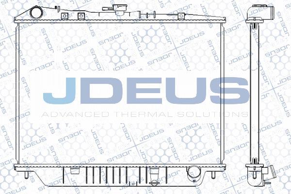 Jdeus M-0200230 - Radiator, engine cooling autospares.lv