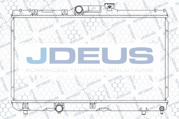 Jdeus M-0281210 - Radiator, engine cooling autospares.lv