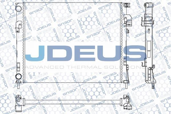 Jdeus M-0230750 - Radiator, engine cooling autospares.lv