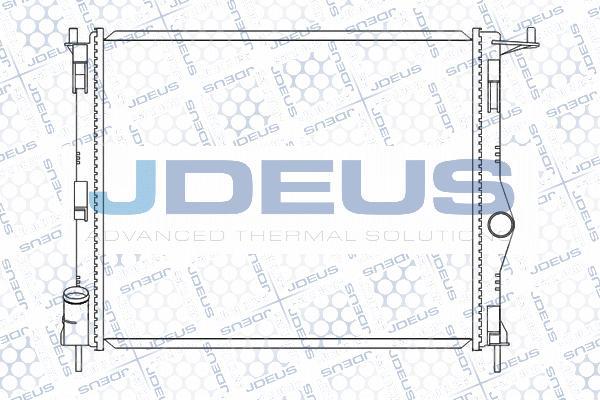 Jdeus M-0231300 - Radiator, engine cooling autospares.lv