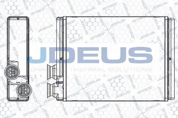 Jdeus M-2070090 - Heat Exchanger, interior heating autospares.lv