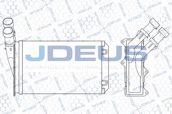 Jdeus M-2070730 - Heat Exchanger, interior heating autospares.lv