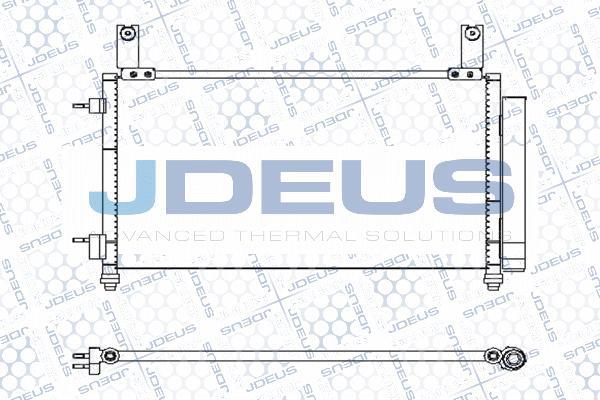 Jdeus M-7560110 - Condenser, air conditioning autospares.lv