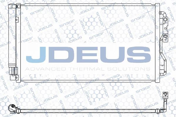 Jdeus M-7050790 - Condenser, air conditioning autospares.lv