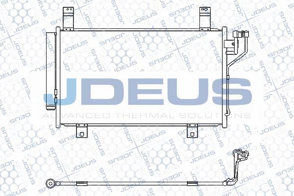 Jdeus M-7160390 - Condenser, air conditioning autospares.lv