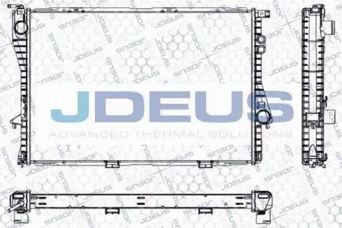 Jdeus RA0050520 - Radiator, engine cooling autospares.lv