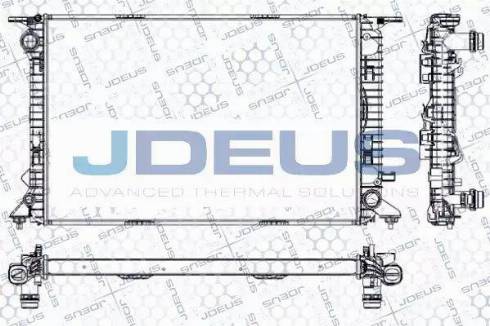 Jdeus RA0010450 - Radiator, engine cooling autospares.lv