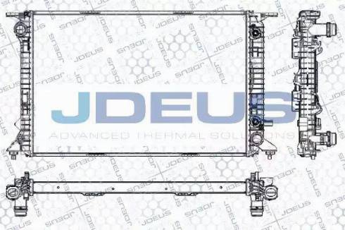 Jdeus RA0010460 - Radiator, engine cooling autospares.lv