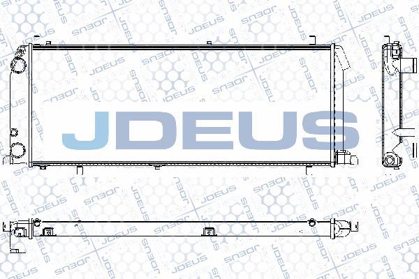 Jdeus RA0010071 - Radiator, engine cooling autospares.lv