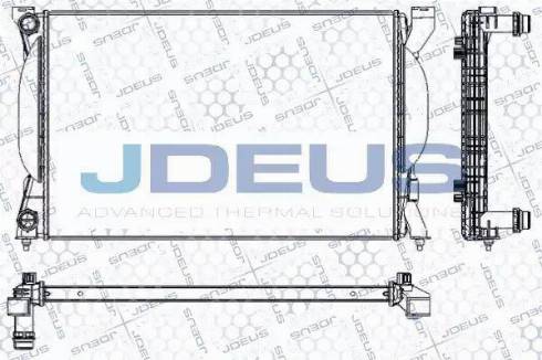 Jdeus RA0010240 - Radiator, engine cooling autospares.lv