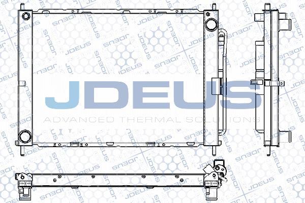 Jdeus RA0190190 - Cooler Module autospares.lv