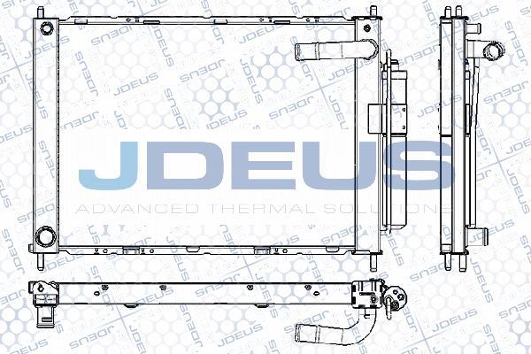 Jdeus RA0190200 - Cooler Module autospares.lv