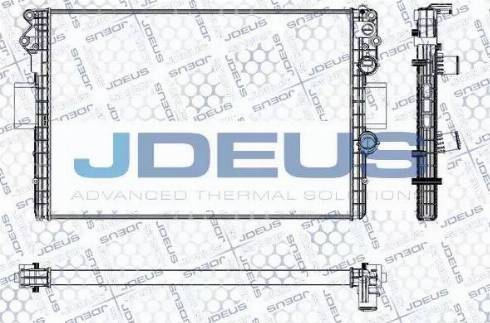 Jdeus RA0140011 - Radiator, engine cooling autospares.lv