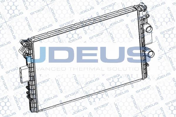 Jdeus RA0140021 - Radiator, engine cooling autospares.lv