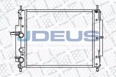 Jdeus RA0110910 - Radiator, engine cooling autospares.lv