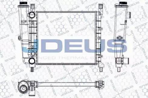 Jdeus RA0110390 - Radiator, engine cooling autospares.lv