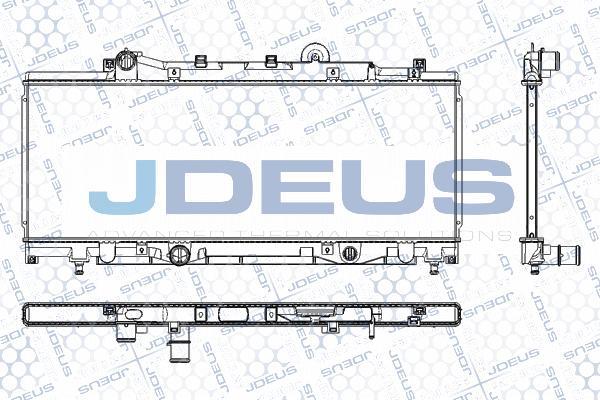 Jdeus RA0110330 - Radiator, engine cooling autospares.lv