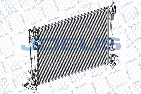 Jdeus RA0111160 - Radiator, engine cooling autospares.lv