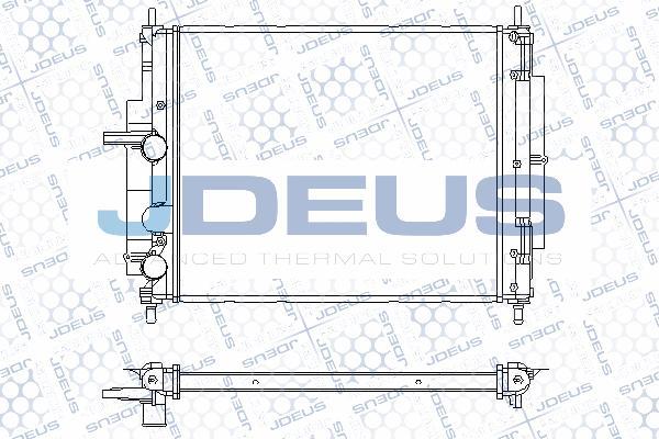 Jdeus RA0111110 - Radiator, engine cooling autospares.lv