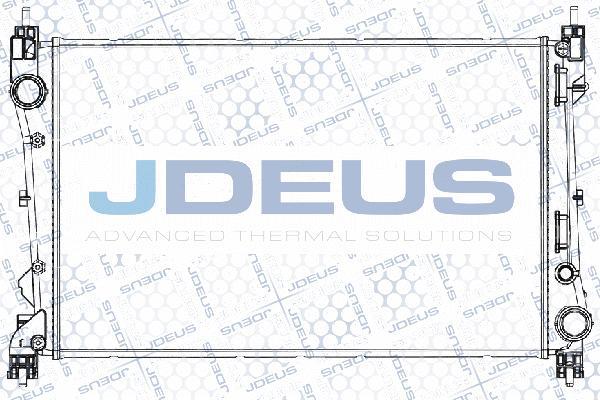 Jdeus RA0111320 - Radiator, engine cooling autospares.lv