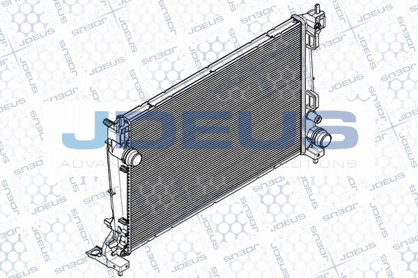 Jdeus RA0111260 - Radiator, engine cooling autospares.lv