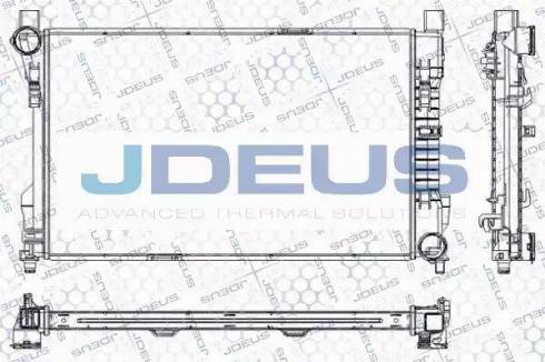 Jdeus RA0170550 - Radiator, engine cooling autospares.lv