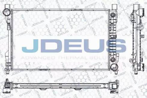 Jdeus RA0170580 - Radiator, engine cooling autospares.lv