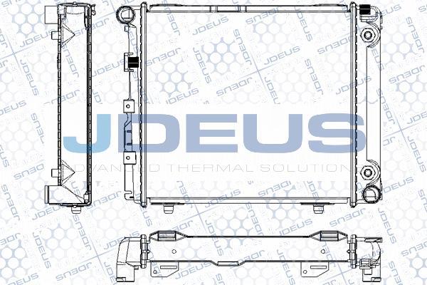 Jdeus RA0170160 - Radiator, engine cooling autospares.lv