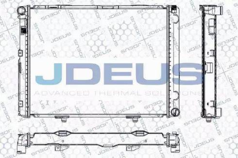 Jdeus RA0170210 - Radiator, engine cooling autospares.lv