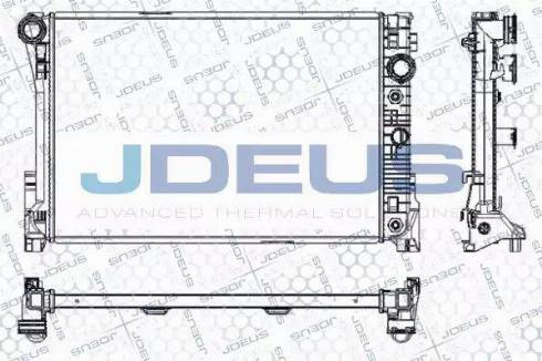 Jdeus RA0171000 - Radiator, engine cooling autospares.lv