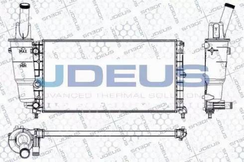 Jdeus RA0360060 - Radiator, engine cooling autospares.lv