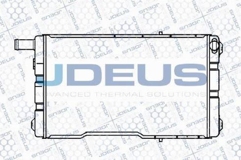 Jdeus RA0240080S - Radiator, engine cooling autospares.lv