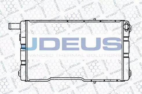 Jdeus RA0240080 - Radiator, engine cooling autospares.lv