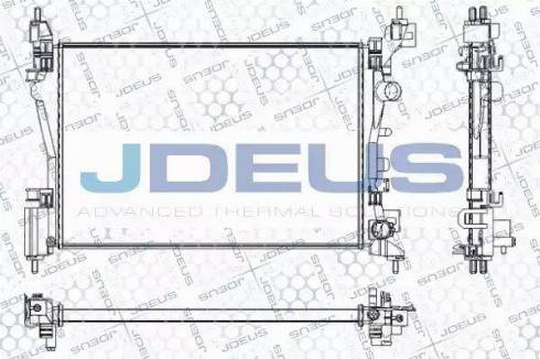 Jdeus RA0200950 - Radiator, engine cooling autospares.lv