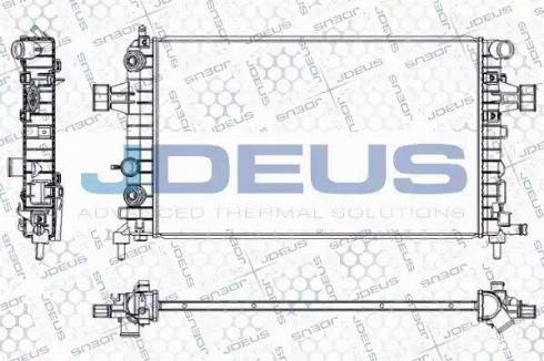 Jdeus RA0200970 - Radiator, engine cooling autospares.lv