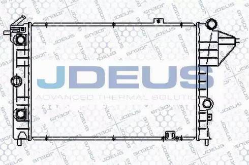 Jdeus RA0200590 - Radiator, engine cooling autospares.lv