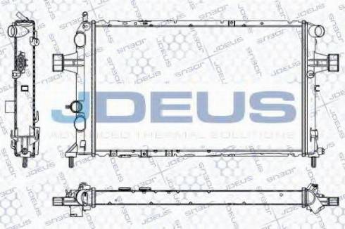 Jdeus RA0200789 - Radiator, engine cooling autospares.lv